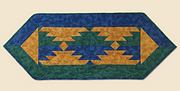 Asztali futó quilt Asztali futó quilt