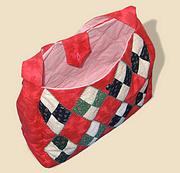 Rombusz mintás quilting táska