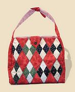 Quilt t�ska rombusz block-b�l