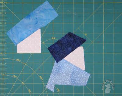 A patchwork k�sz�t�sa 2. l�p�s