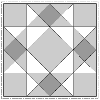 Star Struck block pattern Girl's Favorite pattern