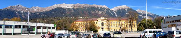 Innsbruck panor�ma a parkol�
