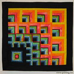 "Schwarz und..." quilt